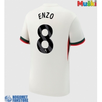 Chelsea Enzo Fernandez #8 Gostujuci Dres 2025-26 Kratak Rukav